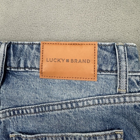 Lucky Brand Denim Midi Skirt‎ Womens 2/26 Light Wash Blue Comfort Stretch $89.50 - Picture 9 of 10